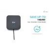 i-tec USB-C HDMI dual DP dokovacia stanica s Power Delivery 100 W