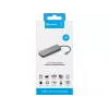 Sandberg USB-C 13-in-1 cestovný dock, USB Type-C, 100 W Power Delivery, Ethernet 1000 Mbit/s