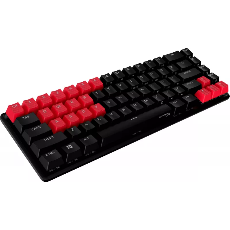 HyperX gumové klávesové krytky - herná sada príslušenstva - červená (US rozloženie)