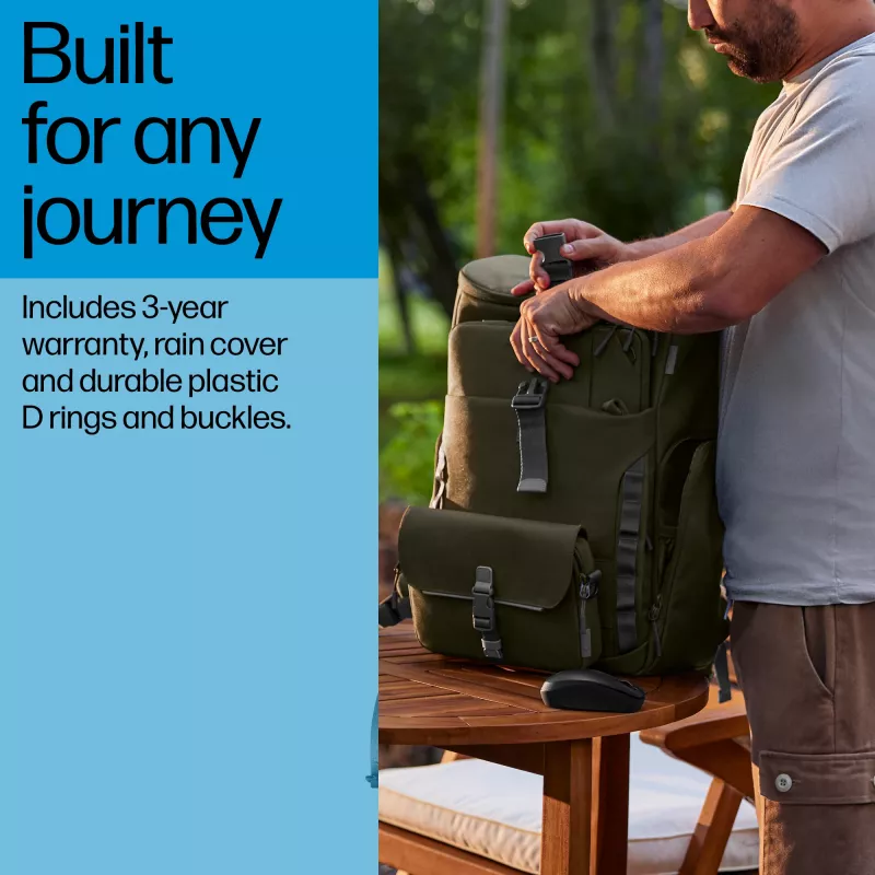 Batoh HP 15.6-palcový Modular Laptop Backpack maximálna uhlopriečka 39,6 cm hmotnosť 1,54 kg