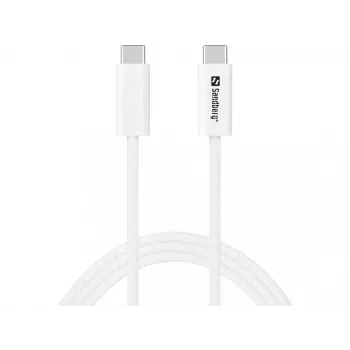 Kábel Sandberg USB-C>C USB4 240W 40Gbps 1M