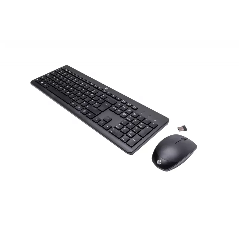 Bezdrôtová sada myši a klávesnice HP 230 Full-Size čierna