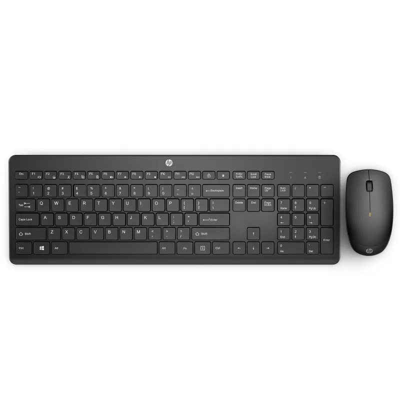 Bezdrôtová sada myši a klávesnice HP 230 Full-Size čierna