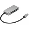 Sandberg USB-C Multi Card Reader Pro, CF, MMC, MicroSD (TransFlash), SD, SDHC, SDXC, xD, čierna, USB 3.2 Gen 1 (3.1 Gen 1) Type-C, 1 ks, 82 mm, 23 mm