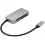 Sandberg USB-C Multi Card Reader Pro, CF, MMC, MicroSD (TransFlash), SD, SDHC, SDXC, xD, čierna, USB 3.2 Gen 1 (3.1 Gen 1) Type-C, 1 ks, 82 mm, 23 mm