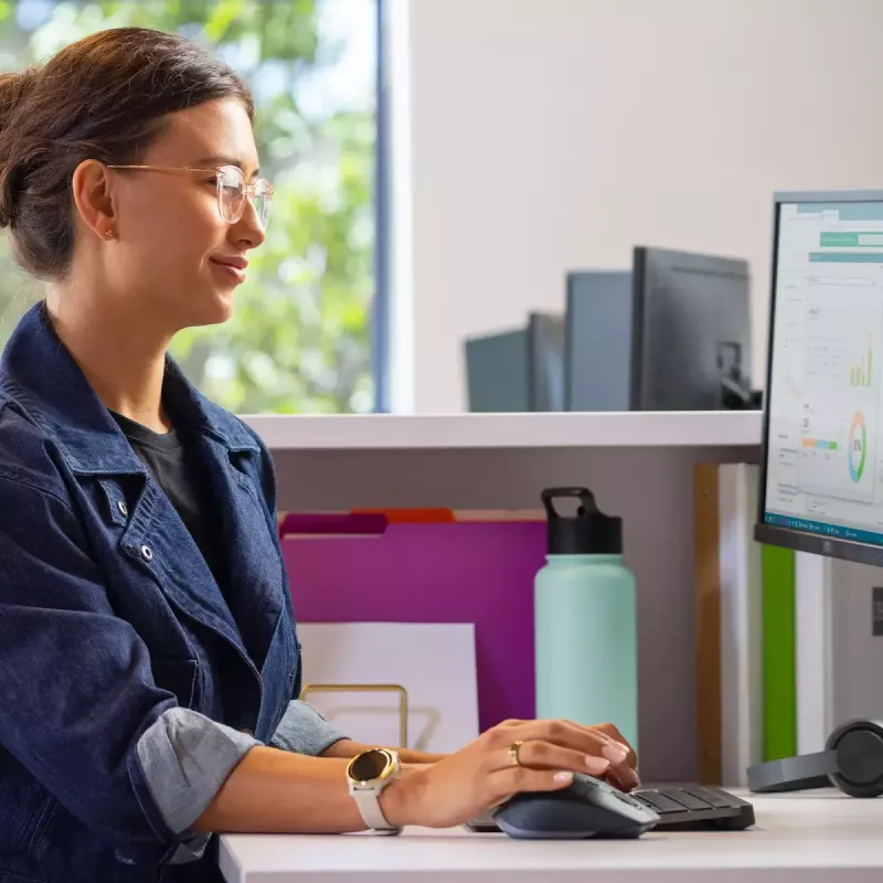 Sada klávesnice a myši Logitech MX Keys Combo for Business Gen 2