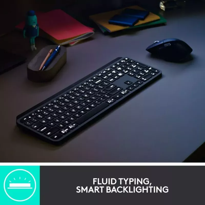 Sada klávesnice a myši Logitech MX Keys Combo for Business Gen 2