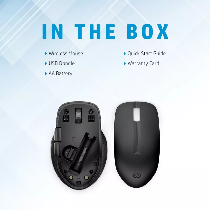 Myš HP 435 Multi-Device Wireless RF Wireless + Bluetooth