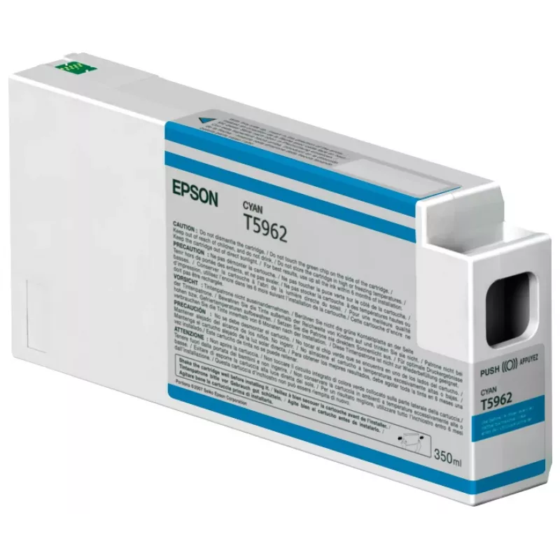 Epson samostatné balenie azúrová T596200 UltraChrome HDR 350 ml, azúrová, 350 ml, 1 kus