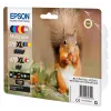 Epson Squirrel Multipack 6 farieb 378XL / 478XL Claria Photo HD atrament