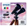Epson 502XL C13T02W64020 Claria Home Ink multipack atramentových kaziet, 4 ks, XL, 28,4 ml, čierna/azúrová/purpurová/žltá, až 550 (čierna) / 470 (farebné) strán