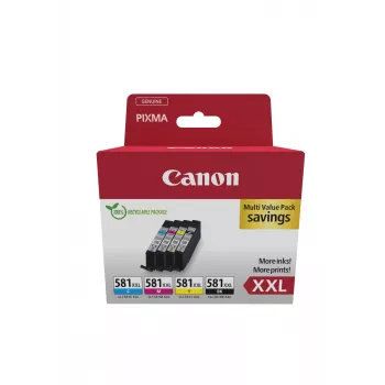 Canon 1998C006 atramentová kazeta 4 ks originálna čierna, azúrová, purpurová, žltá