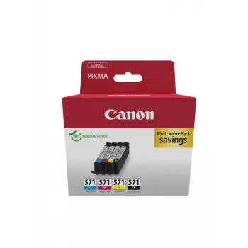 Canon 0386C009 atramentová kazeta 4 ks originálna čierna, azúrová, purpurová, žltá