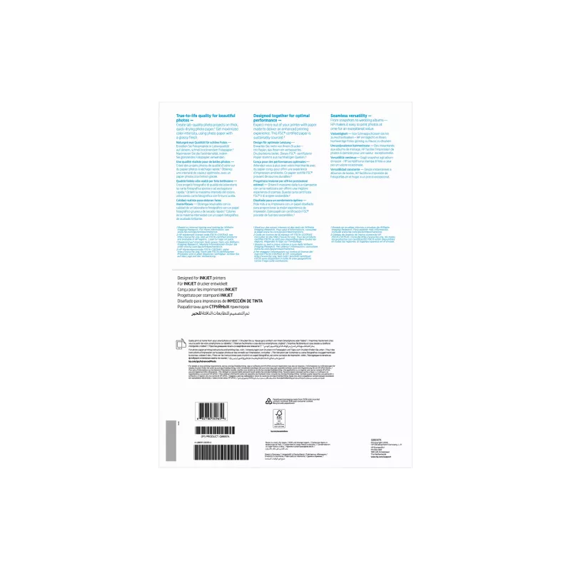 HP Advanced Photo Paper Glossy 250 g/m² A3 (297 x 420 mm) 20 listov