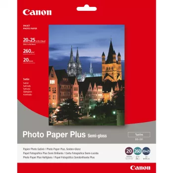 Canon SG-201 Semi-Gloss Photo Paper Plus 8x10 inch – 20 listov