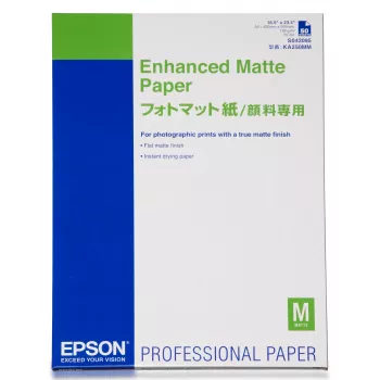 Epson Enhanced Matte Paper, DIN A2, 192 g/m², 50 listov, 42 cm, matný, 260 µm, 192 g/m²