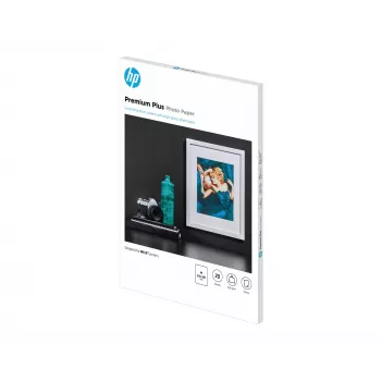 HP Premium Plus Glossy fotopapier 20 listov/A4/210 x 297 mm, lesklý, 300 g/m², laser/atrament, 20 listov, Business, Enterprise, 15 - 35 °C