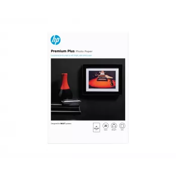 HP Premium Plus fotopapier saténový 300 g/m² A4 (210 x 297 mm) 20 listov