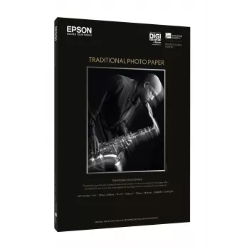 Epson Traditional Photo Paper, DIN A4, 330 g/m², 25 listov