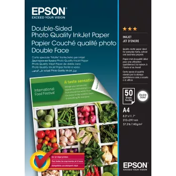 Epson obojstranný fotopapier vo fotokvalite - A4 - 50 listov