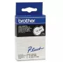 Páska TC Brother TC-201 čierna na bielom