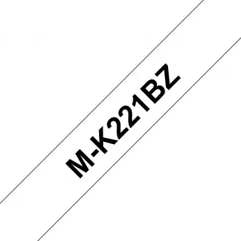 Popisovacia páska Brother M-K221BZ čierna na bielej