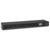 APC AP7820B jednotka rozvodu napájania (PDU) 8 AC výstupov 0U/1U čierna
