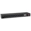 APC AP7821B jednotka rozvodu napájania (PDU) 8 AC zásuviek 0U/1U čierna