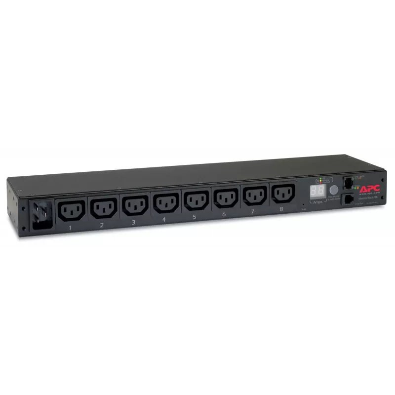 APC AP7821B jednotka rozvodu napájania (PDU) 8 AC zásuviek 0U/1U čierna