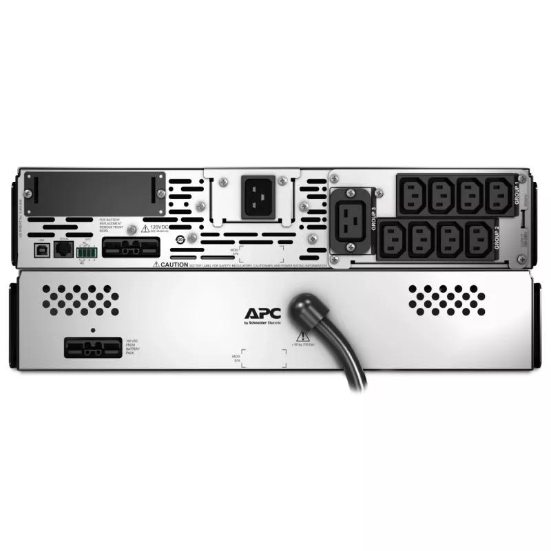 APC Smart-UPS X SMX2200RMHV2U - 2200VA, 8x C13 + 1x C19 zásuvka, USB, rozšíriteľná doba chodu