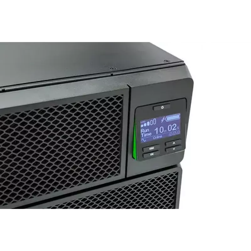 APC Smart-UPS On-Line SRT8KRMXLI - 8kW/VA, 6x C13 + 4x C19 + Hardwire 1-fázový výstup, rackmontáž, integrované NMC