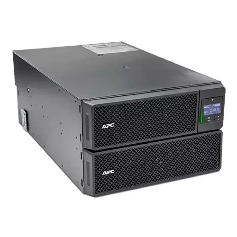 APC Smart-UPS On-Line SRT8KRMXLI - 8kW/VA, 6x C13 + 4x C19 + Hardwire 1-fázový výstup, rackmontáž, integrované NMC