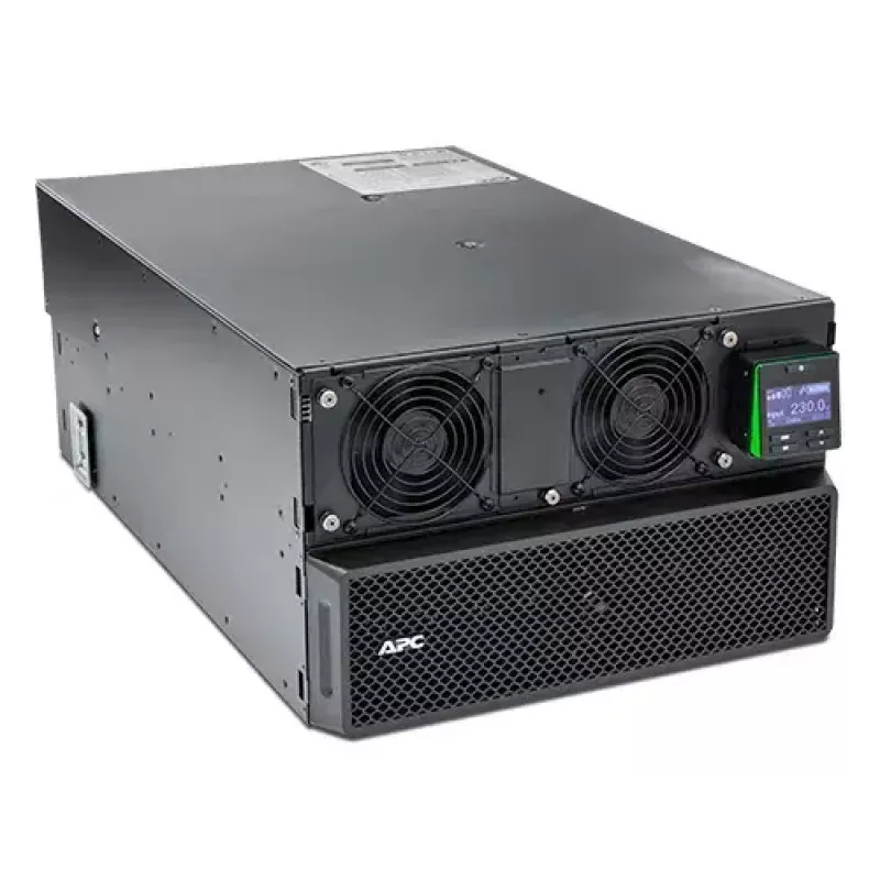 APC Smart-UPS On-Line SRT8KRMXLI - 8kW/VA, 6x C13 + 4x C19 + Hardwire 1-fázový výstup, rackmontáž, integrované NMC