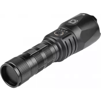 Sandberg Survivor Torch Powerbank 5000, ručná baterka, čierna, hliník, IPX4, -30 – 40 °C, FCC, RoHS, UKCA, CE