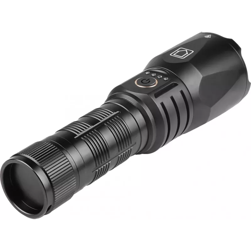 Sandberg Survivor Torch Powerbank 5000, ručná baterka, čierna, hliník, IPX4, -30 – 40 °C, FCC, RoHS, UKCA, CE