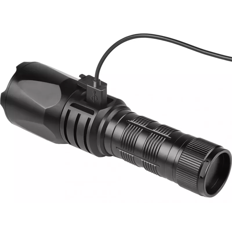 Sandberg Survivor Torch Powerbank 5000, ručná baterka, čierna, hliník, IPX4, -30 – 40 °C, FCC, RoHS, UKCA, CE