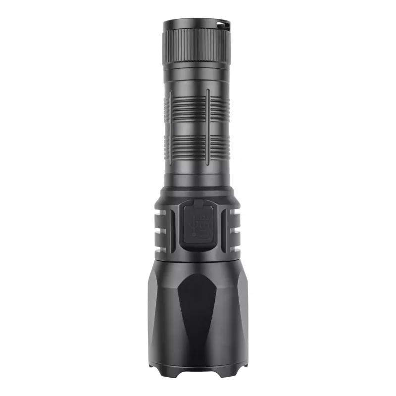 Sandberg Survivor Torch Powerbank 5000, ručná baterka, čierna, hliník, IPX4, -30 – 40 °C, FCC, RoHS, UKCA, CE
