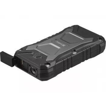 Sandberg Survivor Powerbank 20000 PD30W, 20000 mAh, bezdrôtové nabíjanie, čierna