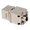 Keystone modul Lanberg KSF6-4000, plochý RJ-45 konektor, modro-strieborný