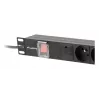 PDU Lanberg PDU-05E-0200-BK 5 AC zásuviek 1U čierny