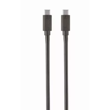 USB-C na USB-C kábel Gembird CCP-USB3.1-CMCM-1M — 1 m, USB 3.2 Gen 1, čierny