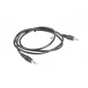 Audio kábel LANBERG 3,5 mm konektor samec–samec 1,2 m čierny