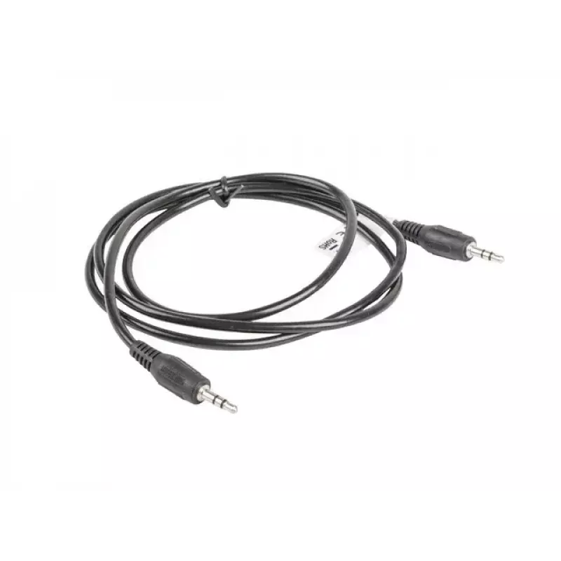 Audio kábel LANBERG 3,5 mm konektor samec–samec 1,2 m čierny