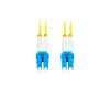 Optický kábel LANBERG FO-LULU-SD11-0020-YE, 2 m, G.657.A1, LC–LC, žltý
