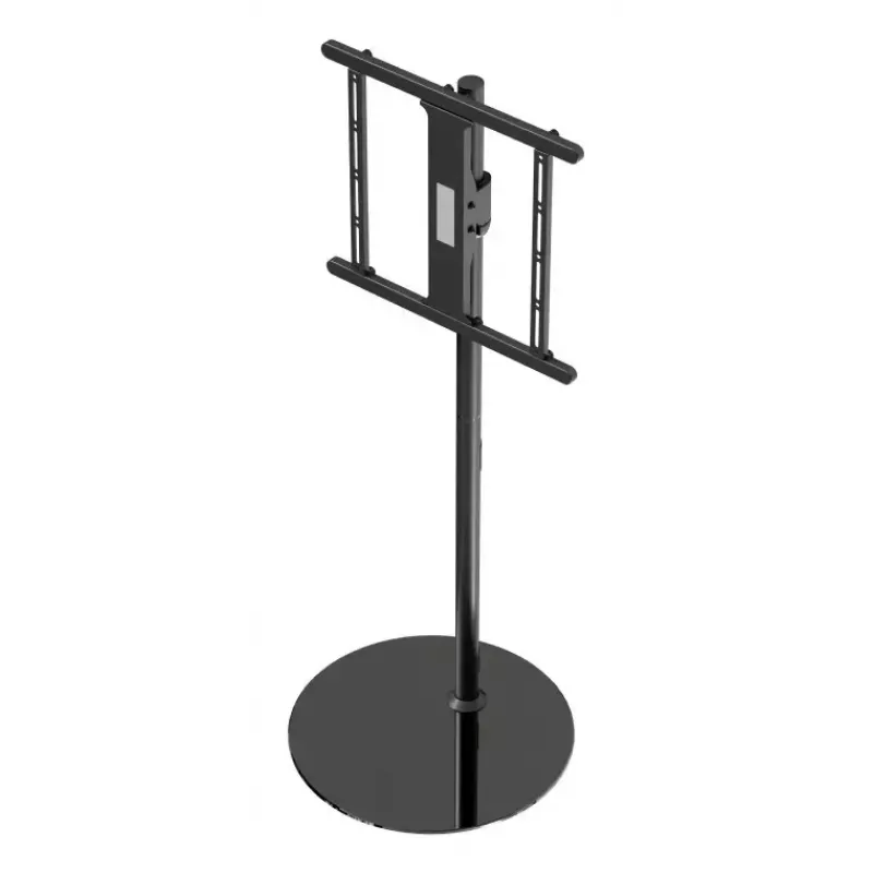 Gembird TVS-65S-02 otočný podlahový stojan na televízor, 32–65 palcov, 35 kg, čierny