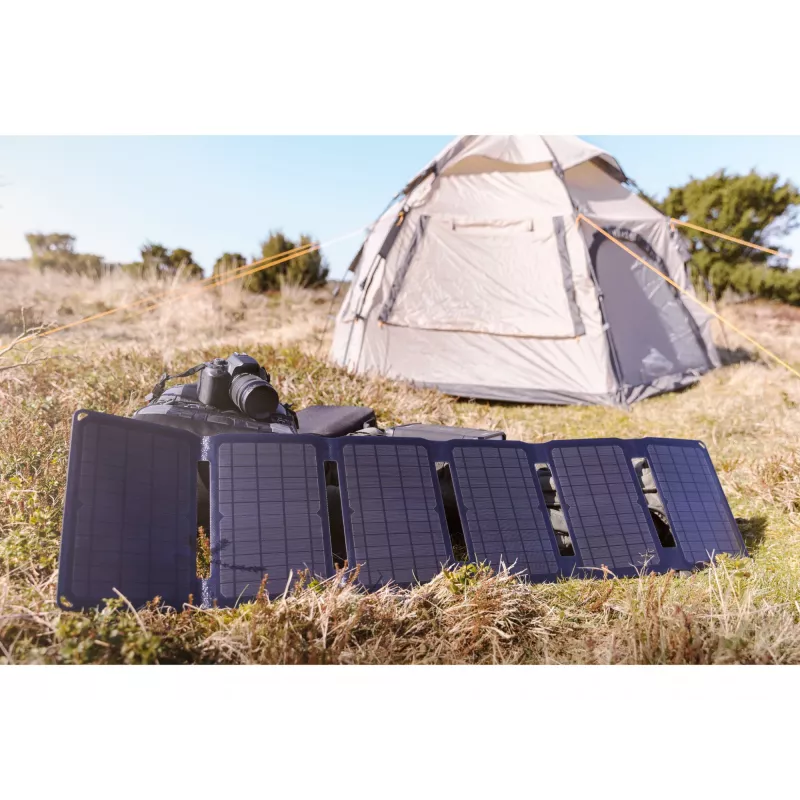 Sandberg solárna nabíjačka 40W QC3.0+PD+DC, pre vonkajšie použitie, čierna