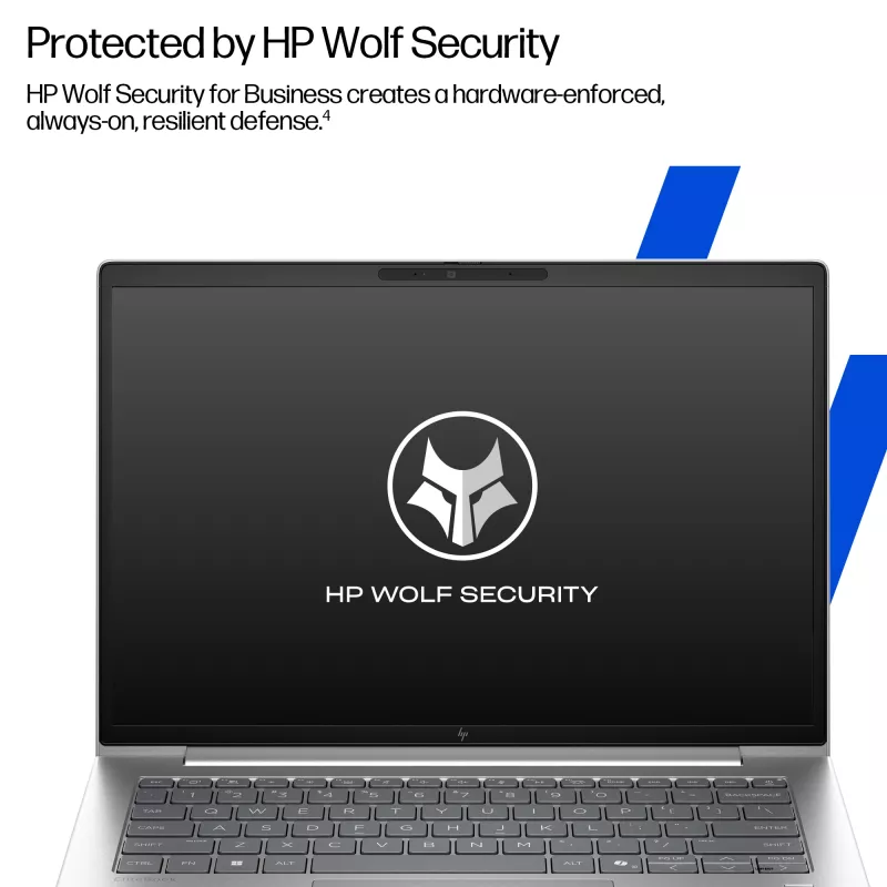 HP EliteBook 6 G1a AMD Ryzen™ AI 7 250 notebook 35,6 cm (14 inch) WUXGA 16 GB DDR5-SDRAM 512 GB SSD Wi-Fi 7 (802.11be) Windows 11 Pro AI PC strieborná