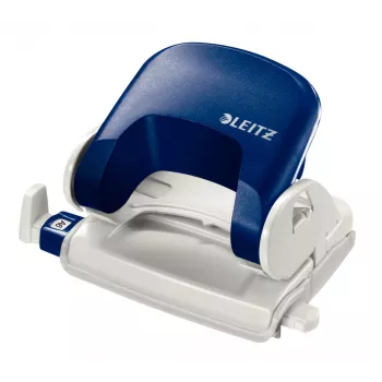 Leitz dierovačka 5038 NeXXt, 2-dierová 16 listov, 16 listov, modrá, plast, 8 cm, 5,5 mm, A5