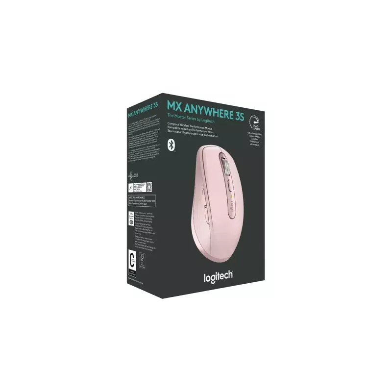 Myš Logitech MX 3S ružová USB optická