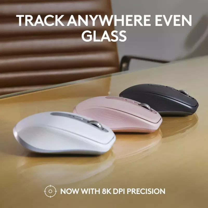 Myš Logitech MX 3S ružová USB optická